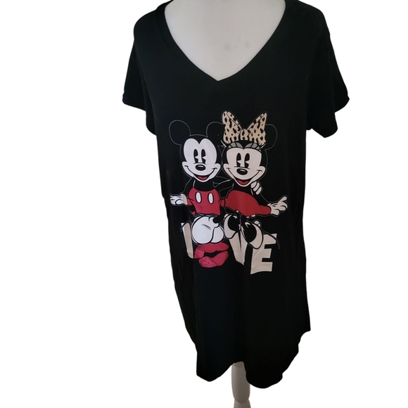 Disney Sleep Tee Black sz L/XL - Picture 4 of 4